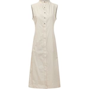 Loulou Studio, Dames, Jurken, Wit, Maat: 3XS