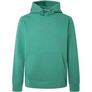 Pepe Jeans, Heren, Sweatshirts & Hoodies, Groen, Maat: 2XL