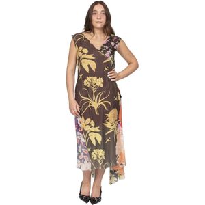 Moschino, Dames, Jurken, Veelkleurig, Maat: S