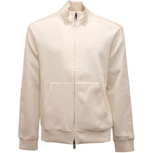 Armani, Heren, Sweatshirts & Hoodies, Wit, Maat: XL Jersey,