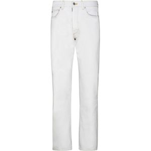Maison Margiela, Heren, Jeans, Wit, Maat: W31 Katoen,