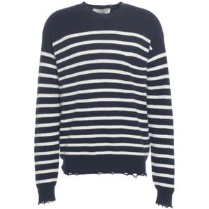 Amaránto, Heren, Truien, Blauw, Maat: XL