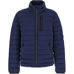 Moose Knuckles, Heren, Jassen, Blauw, Maat: L Nylon,