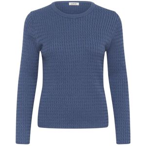 SOAKED IN LUXURY Trui 'SLSpina'  saffier