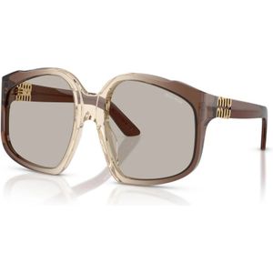 Miu Miu, Dames, Accessoires, Bruin, Maat: 59 MM