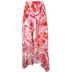 Twinset, Dames, Rokken, Veelkleurig, Maat: L Viscose,