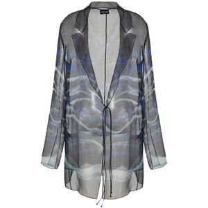 Giorgio Armani, Dames, Blouses & Shirts, Veelkleurig, Maat: S Zijde,