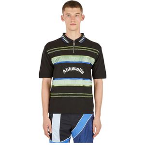 Ahluwalia, Heren, Tops, Zwart, Maat: M Katoen,