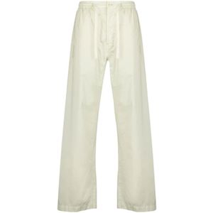 Lemaire, Heren, Broeken, Beige, Maat: S Katoen,