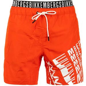 Bikkembergs, Heren, Badkleding, Oranje, Maat: M Poliester,