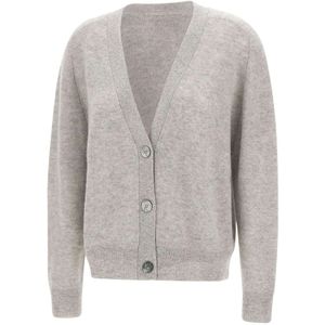 Hemisphere, Dames, Truien, Grijs, Maat: M Kasjmier,