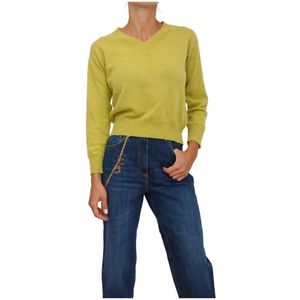 Marella, Dames, Truien, Groen, Maat: XL Wol,