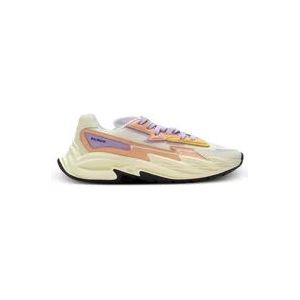 Balmain Run-Row leren en nylon sneakers , Multicolor , Dames , Maat: 36 EU