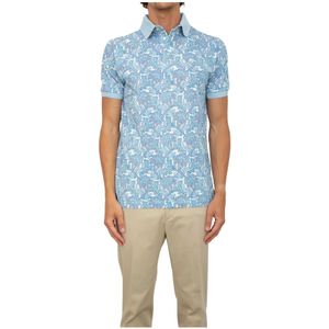 Etro, Heren, Tops, Blauw, Maat: XL Katoen,