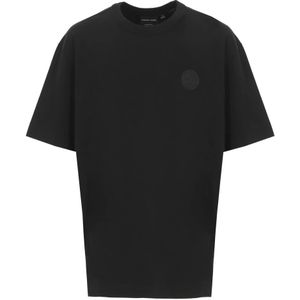 Canada Goose, Heren, Tops, Zwart, Maat: L Katoen,