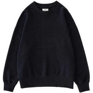 Studio Nicholson, Heren, Sweatshirts & Hoodies, Blauw, Maat: L Jersey,