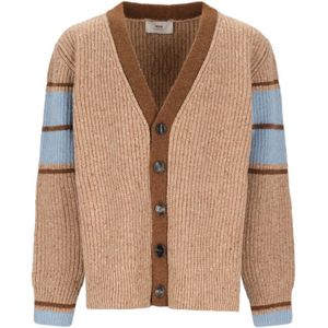 Ami Paris, Heren, Truien, Bruin, Maat: S Wol,