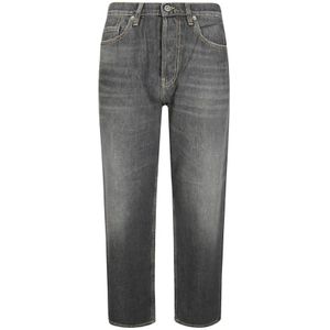 Golden Goose, Heren, Jeans, Zwart, Maat: W33 Denim,