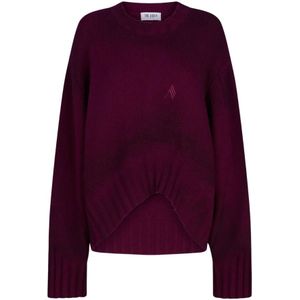 The Attico, Dames, Truien, Rood, Maat: 2XS Wol,