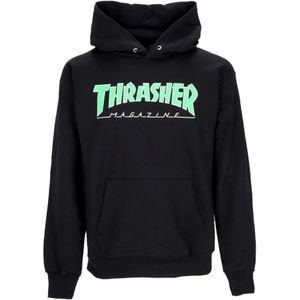 Thrasher, unisex, Sweatshirts & Hoodies, Zwart, Maat: L Katoen,
