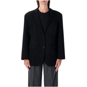 Anine Bing, Dames, Jassen, Zwart, Maat: M Wol,