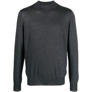 Barba, Heren, Truien, Grijs, Maat: 4XL Wol,