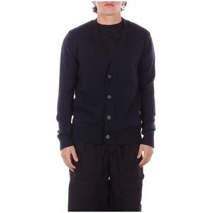 Alpha Studio, Heren, Truien, Blauw, Maat: M Wol,