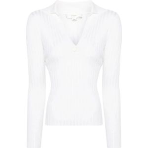 Vince, Dames, Truien, Wit, Maat: L Zijde,