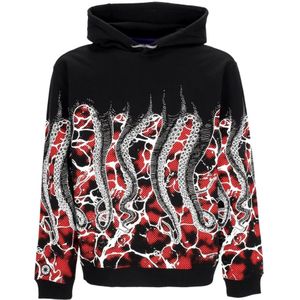 Octopus, Heren, Sweatshirts & Hoodies, Veelkleurig, Maat: XL Katoen,