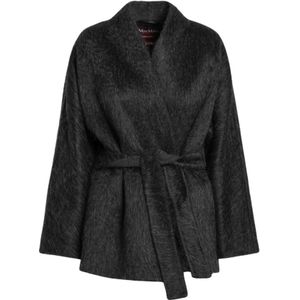 Max Mara Studio, Dames, Truien, Grijs, Maat: S Wol,