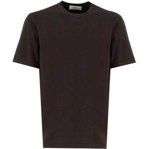 Mauro Ottaviani, Heren, Tops, Bruin, Maat: L Katoen,