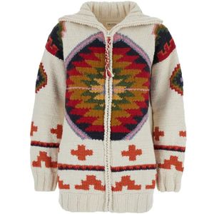 Frantic, Dames, Truien, Veelkleurig, Maat: XS Wol,