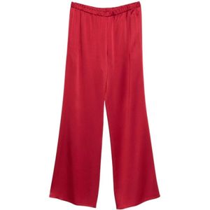 Antonelli Firenze, Dames, Broeken, Rood, Maat: M Leer,