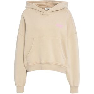 American Vintage, Dames, Sweatshirts & Hoodies, Beige, Maat: S Katoen,
