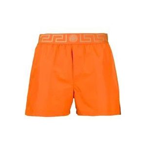 Versace Korte broek , Orange , Heren , Maat: S