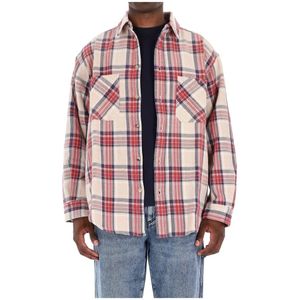 Haikure, Heren, Overhemden, Veelkleurig, Maat: M Katoen,