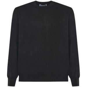 Stone Island, Heren, Truien, Zwart, Maat: XL