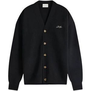 Drole de Monsieur, Heren, Truien, Zwart, Maat: M Wol,