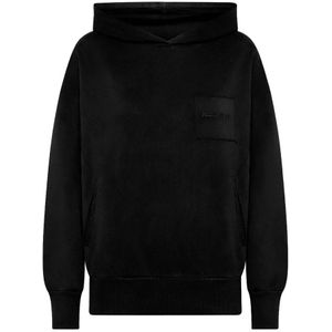 Philippe Model, Dames, Sweatshirts & Hoodies, Zwart, Maat: S Katoen,