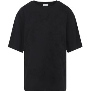 Dries Van Noten, Dames, Tops, Zwart, Maat: XS Katoen,