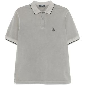 Herno, Heren, Tops, Grijs, Maat: L Katoen,