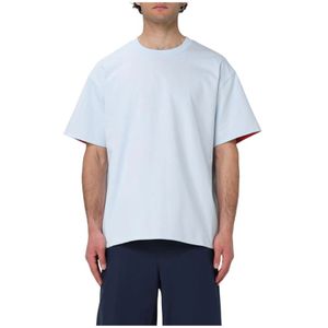 Bottega Veneta, Heren, Tops, Blauw, Maat: S