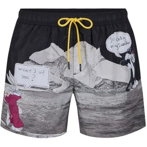 Iceberg, Heren, Badkleding, Zwart, Maat: 2XL