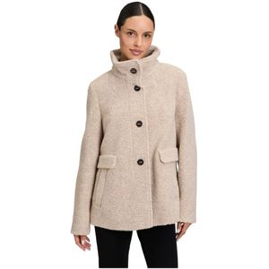 Gil Bret, Dames, Jassen, Beige, Maat: S Wol,