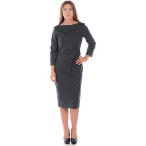 Max Mara, Dames, Jurken, Grijs, Maat: M Wol,