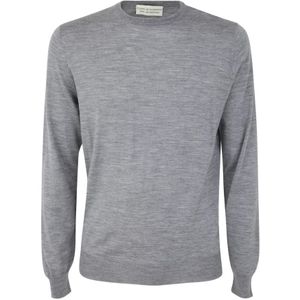 Filippo De Laurentiis, Heren, Truien, Grijs, Maat: 3XL