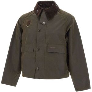 Barbour, Heren, Jassen, Groen, Maat: L Katoen,