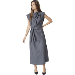 Co'Couture, Dames, Jurken, Grijs, Maat: XS