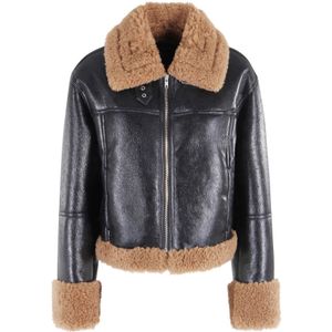 Stand Studio, Dames, Jassen, Zwart, Maat: S