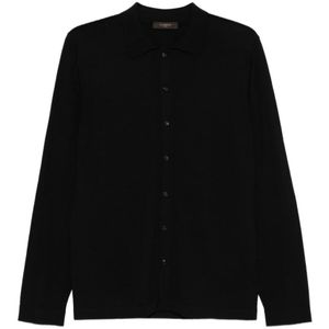 Zanone, Heren, Truien, Zwart, Maat: M